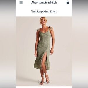 Abercrombie & Fitch Olive Textured Top